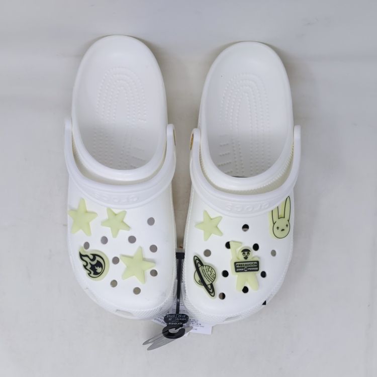 Bad Bunny X Classic Clog Glow In The Dark Crocs 207101 90 Goat