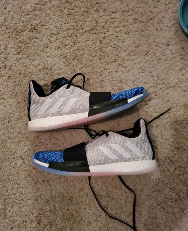 harden 3 blue toe