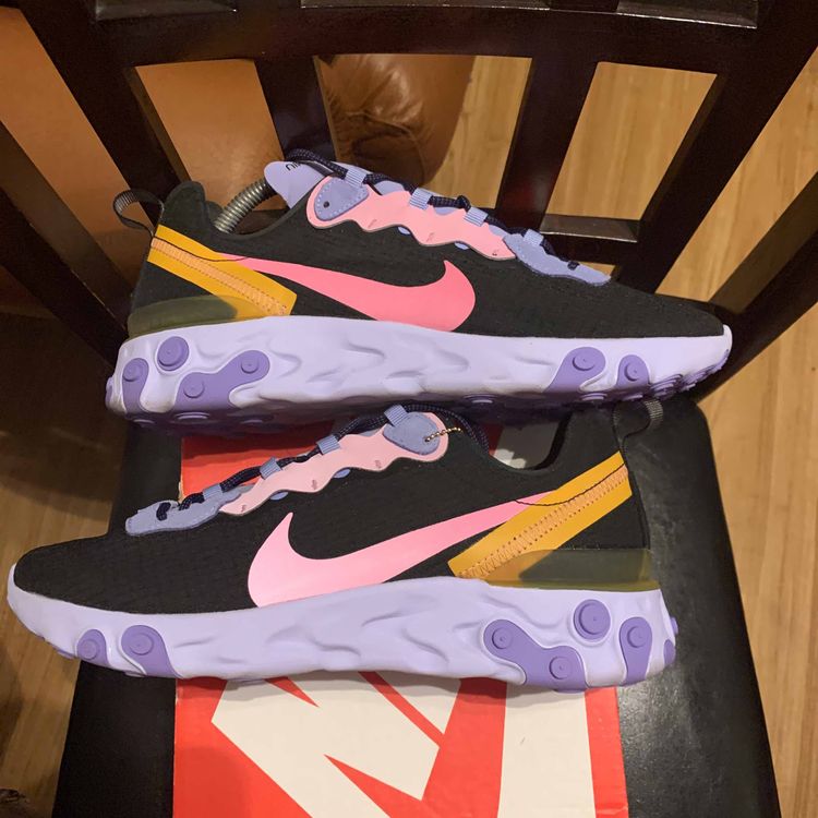 react element 55 purple