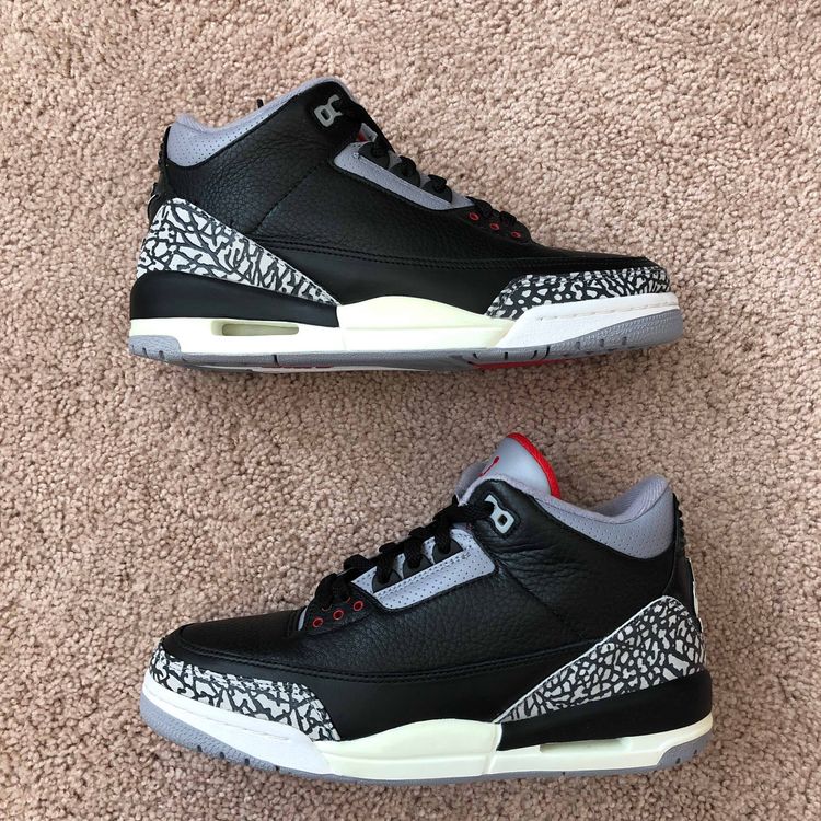 jordan 3 black cement 2001
