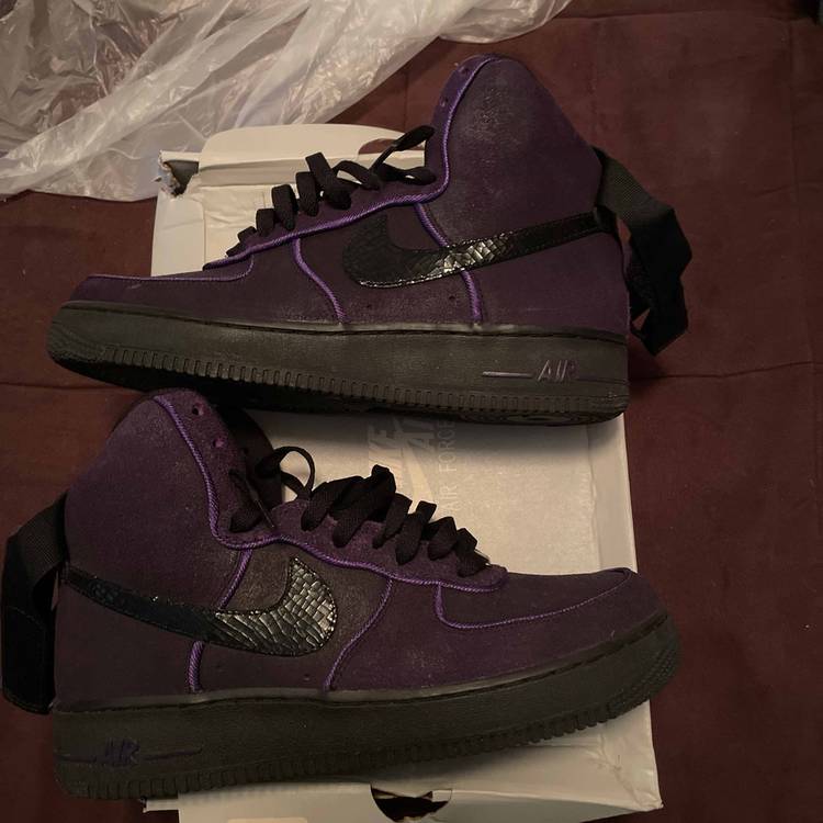 Air Force 1 High 'Black Court Purple' - Nike - 315121 017 | GOAT
