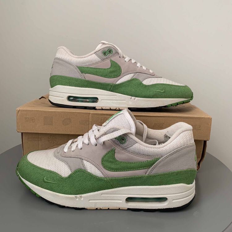 Patta x Air Max 1 Premium 'Chlorophyll' - Nike - 366379 100 | GOAT