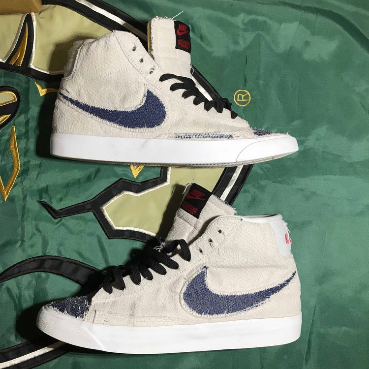 stranger things x blazer mid qs upside down