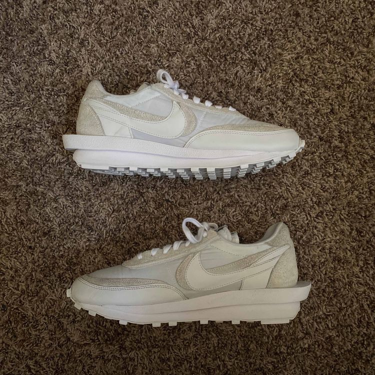 nike ldwaffle x sacai white