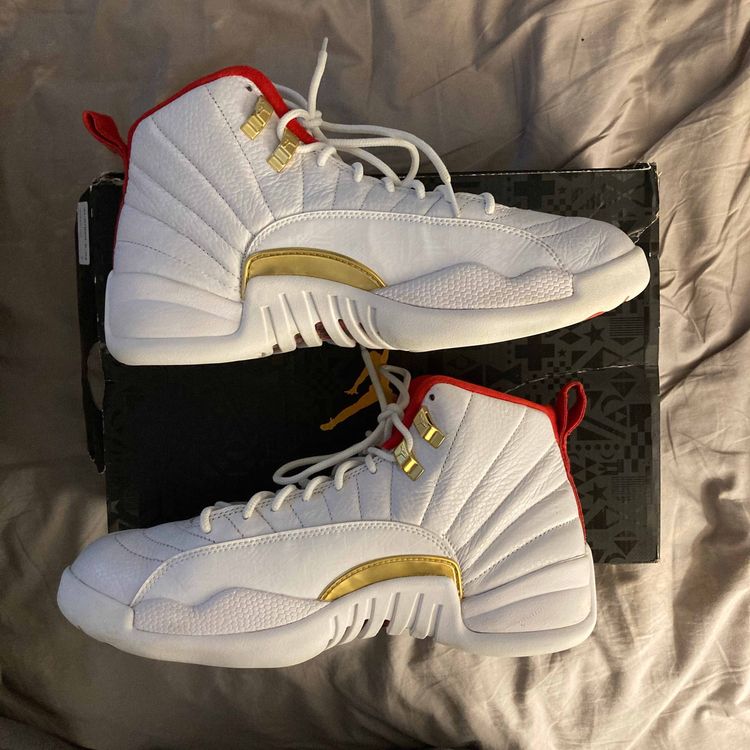 Air Jordan 12 Retro 'FIBA' - Air Jordan - 130690 107 | GOAT