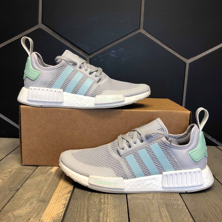 NMD_R1 'Grey Blush Green' Sample - adidas - FV9152 S | GOAT