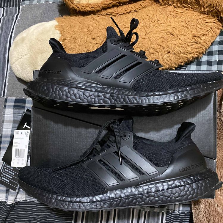 ultra boost triple black goat