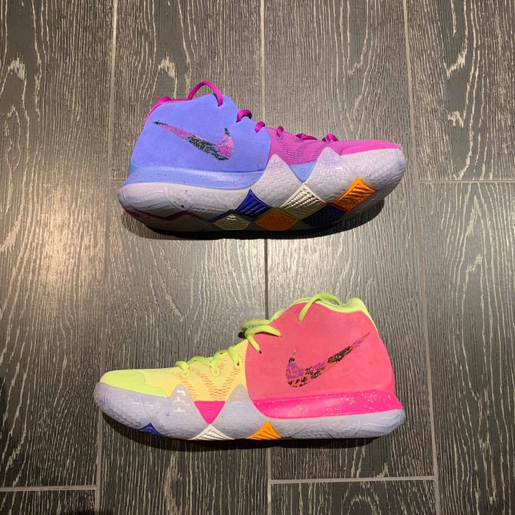 kyrie 4 confetti goat