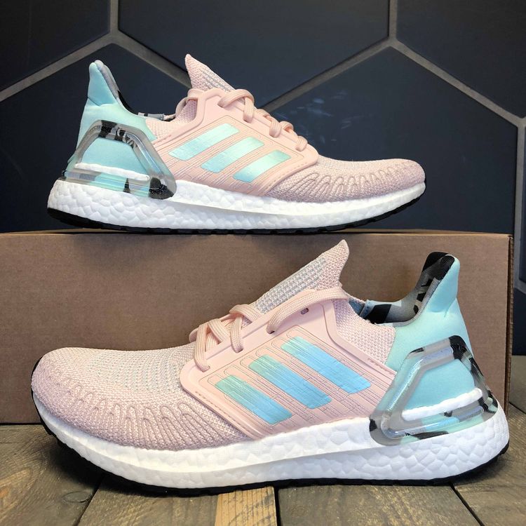 Running shoes adidas Ultraboost 20 W FV8350 multicolored pink - KeeShoes