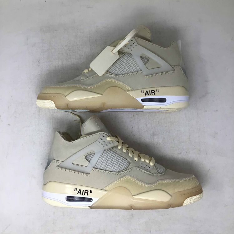 off white jordan 4 sample