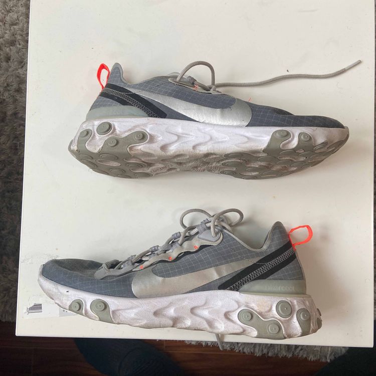 nike react element 55 grid cool grey