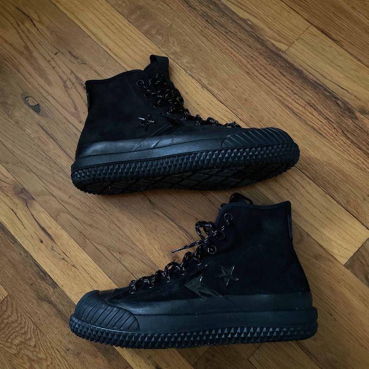 Bosey MC GTX High 'Triple Black' - Converse - 169368C | GOAT