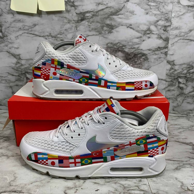 Get World Cup Fever With The Nike Air Max 90 One World (International Flag)  • KicksOnFire.com