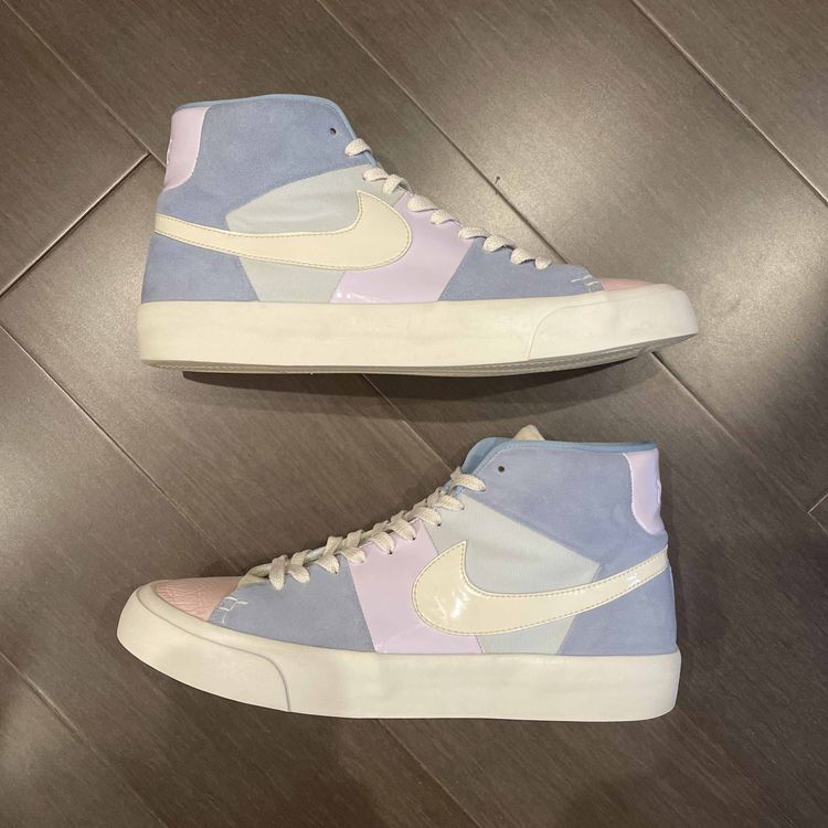 blazer royal spring patchwork