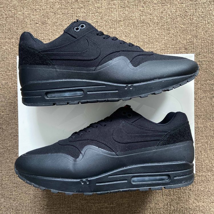air max 1 patch black