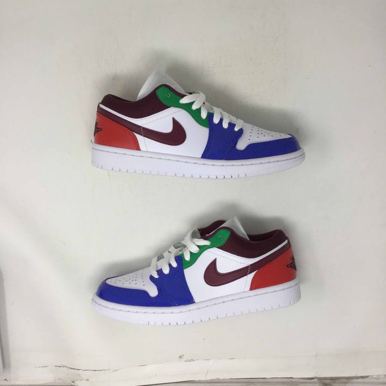 Nike Air Jordan 1 Low SE Multi-Color Black Toe WMNS | Forstep Style