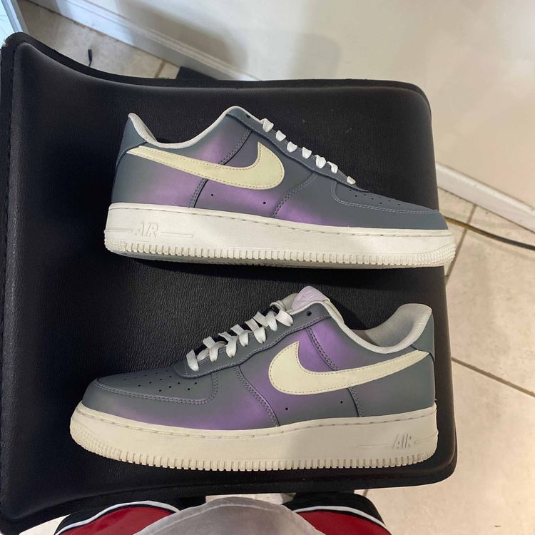 Air Force 1 Low '07 LV8 'Iced Lilac' - Nike - 823511 500 | GOAT