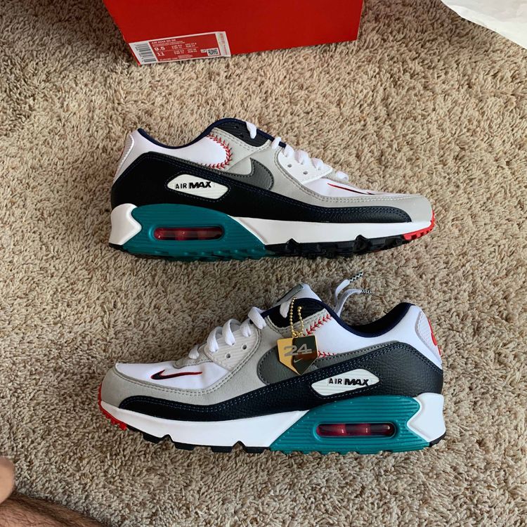 Ken Griffey Jr. x Air Max 90 'Backwards Cap' - Nike - DJ5190 100 | GOAT