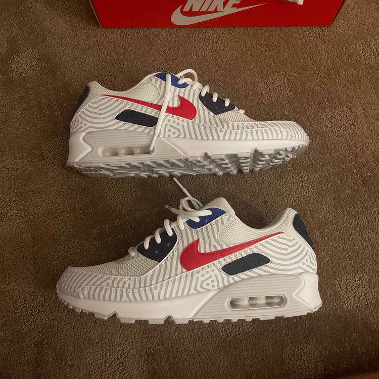 Air Max 90 'Euro Tour' - Nike - CW7574 100 | GOAT