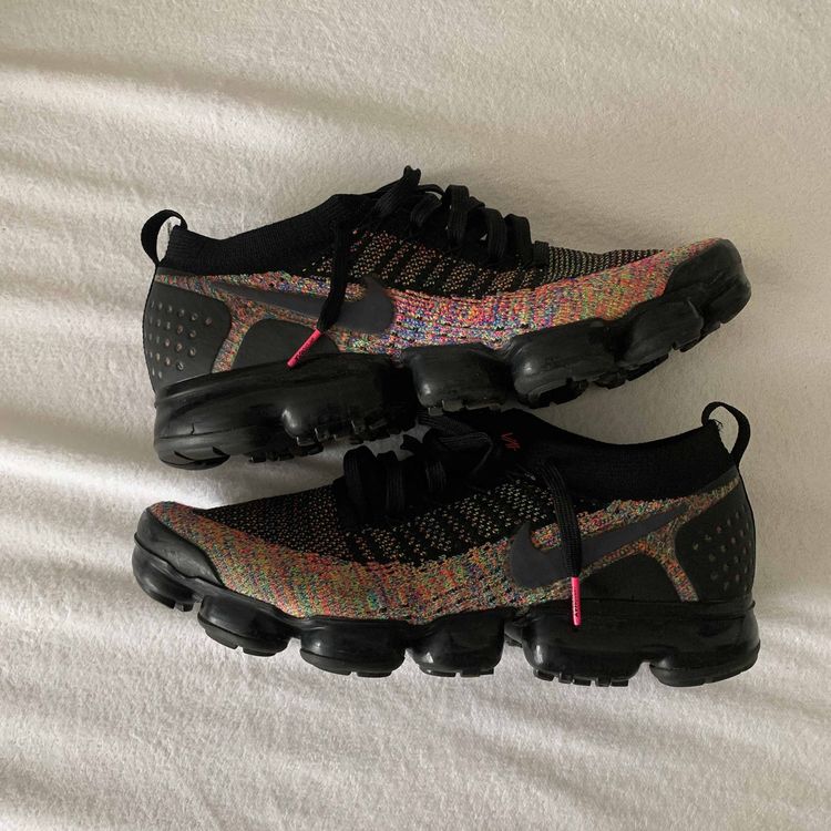 vapormax 2 black multicolor