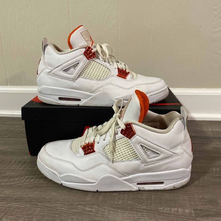 Air Jordan 4 Retro 'Orange Metallic 
