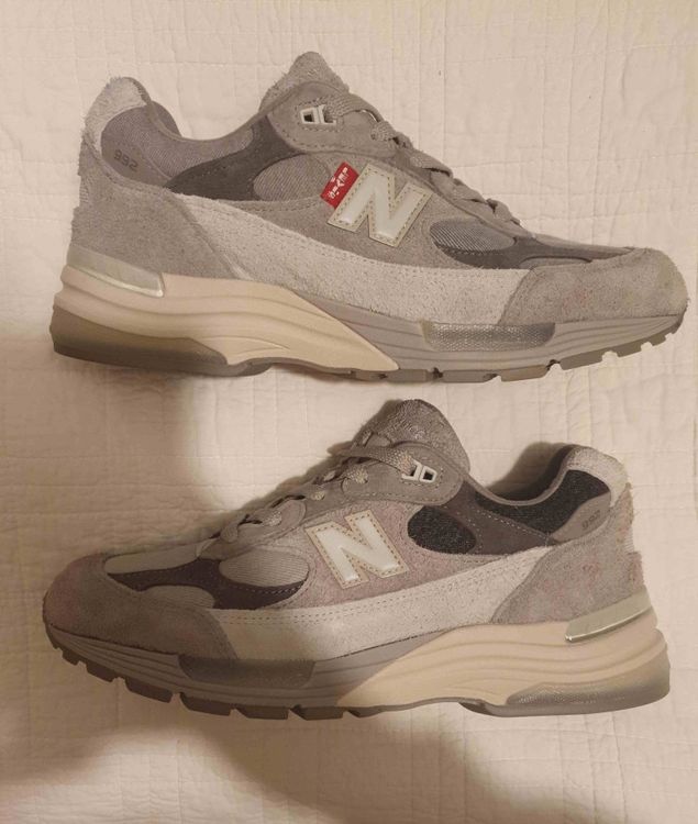 Levi's x 992 'Grey Denim' - New Balance - M992LV | GOAT