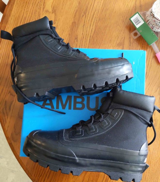 AMBUSH x Chuck Taylor All Star Duck Boot High 'Triple Black' - Converse -  170588C | GOAT