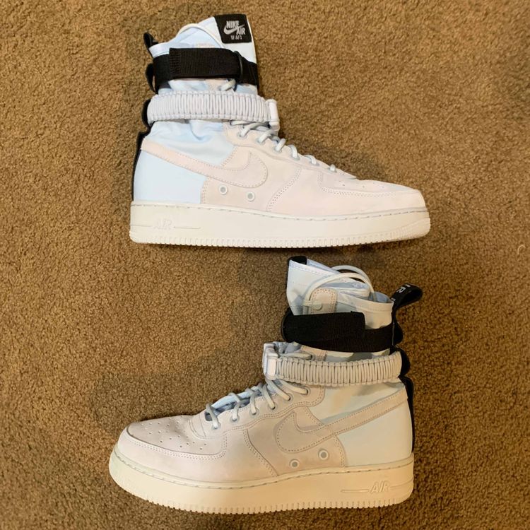 SF Air Force 1 High 'Blue Tint' - Nike - 864024 402 | GOAT