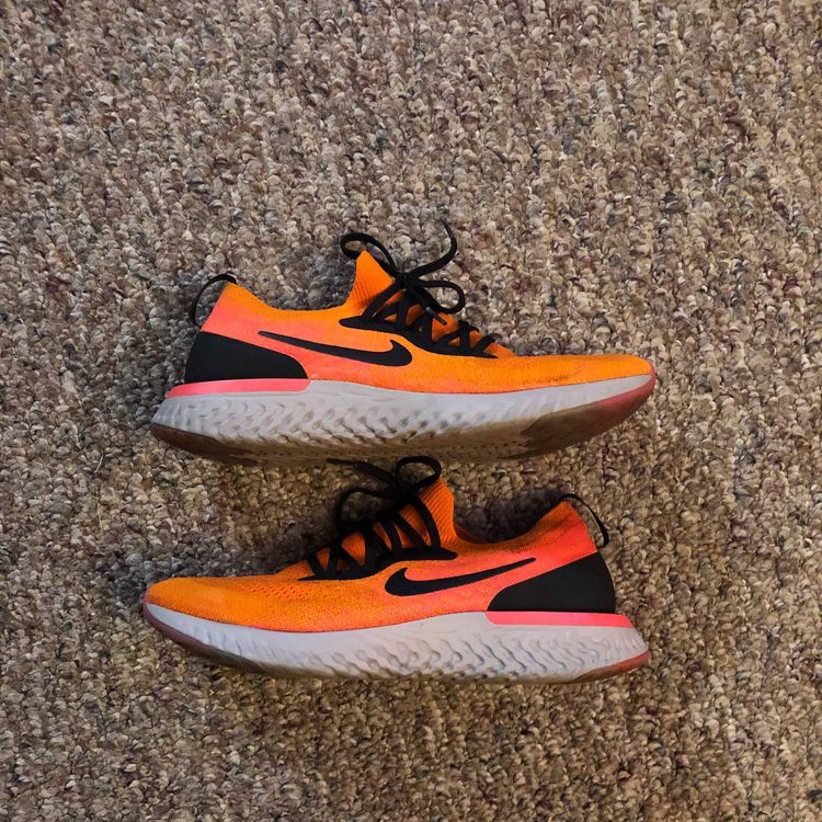 nike epic react flyknit copper flash