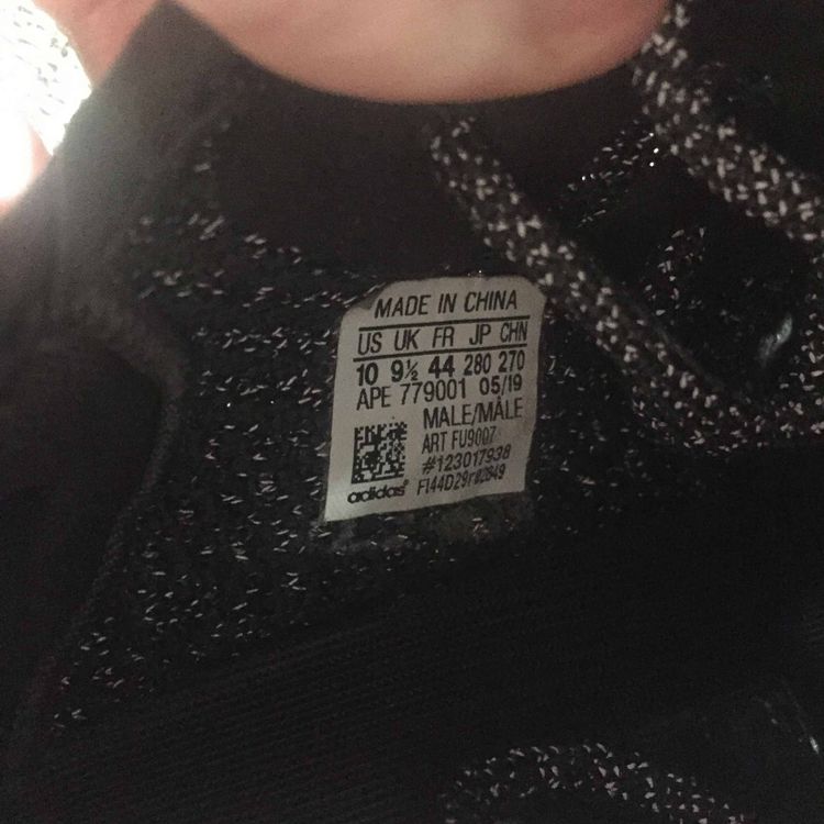 Adidas Yeezy 350 V2 Black Reflective FU9007 in UK - Depop