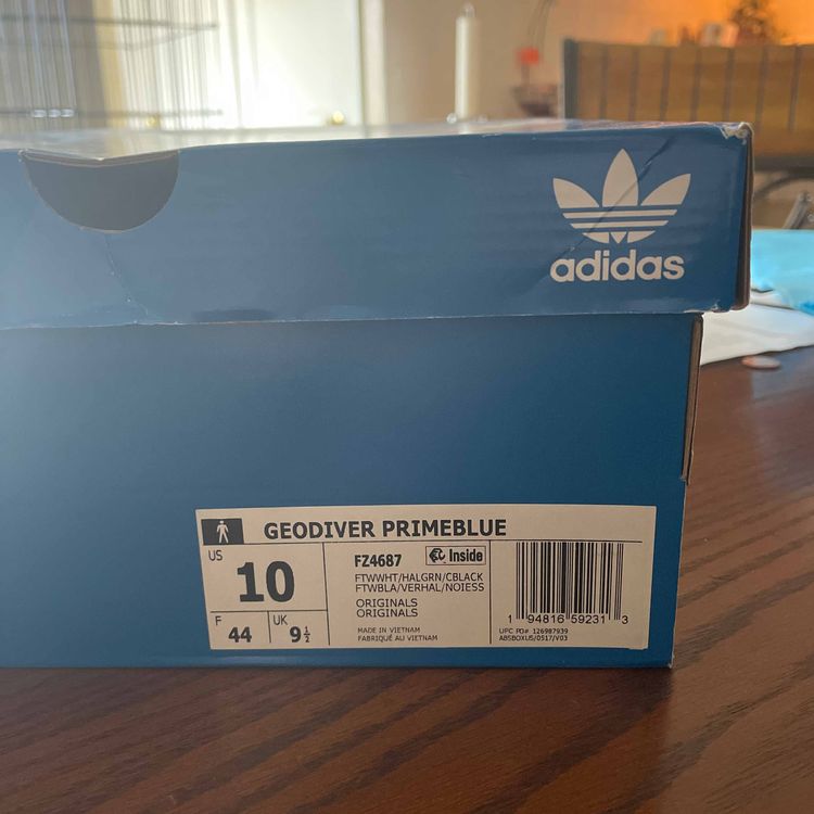 Geodiver Primeblue 'White Halo Green' - adidas - FZ4687 | GOAT