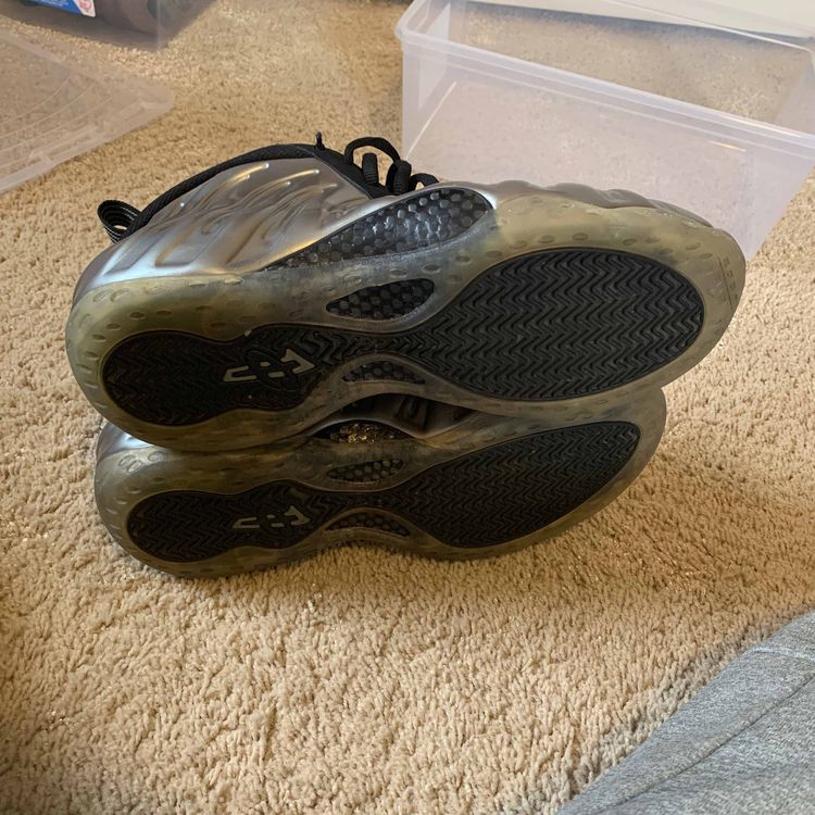 air foamposite one pewter