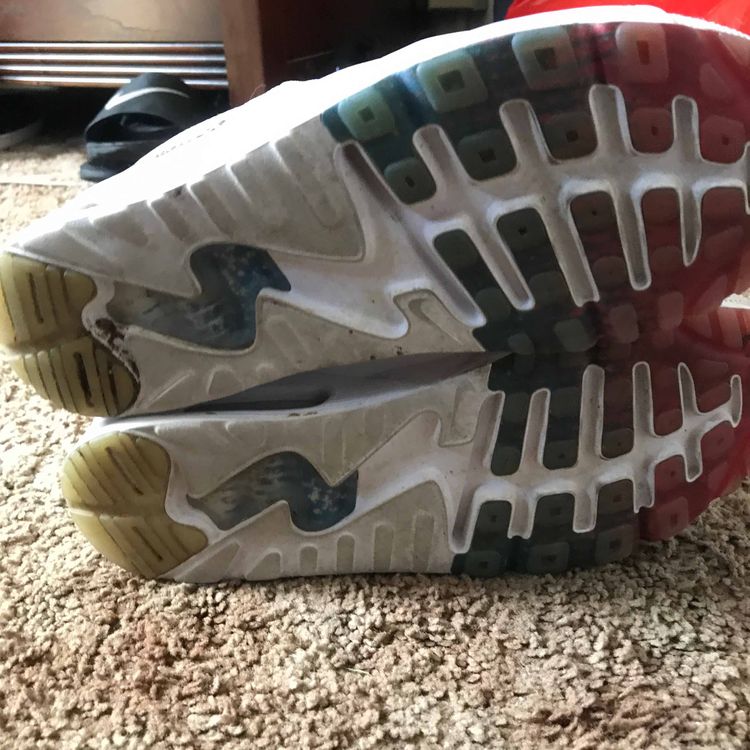 Air Max 90 EZ 'Rainbow Sole' - Nike - AQ7980 100 | GOAT