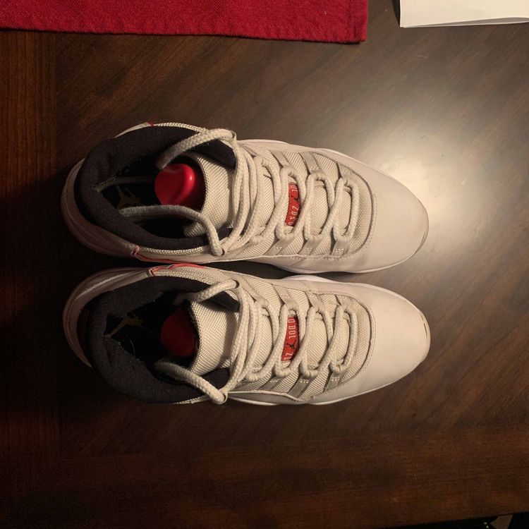 jordan 11 platinum tint goat