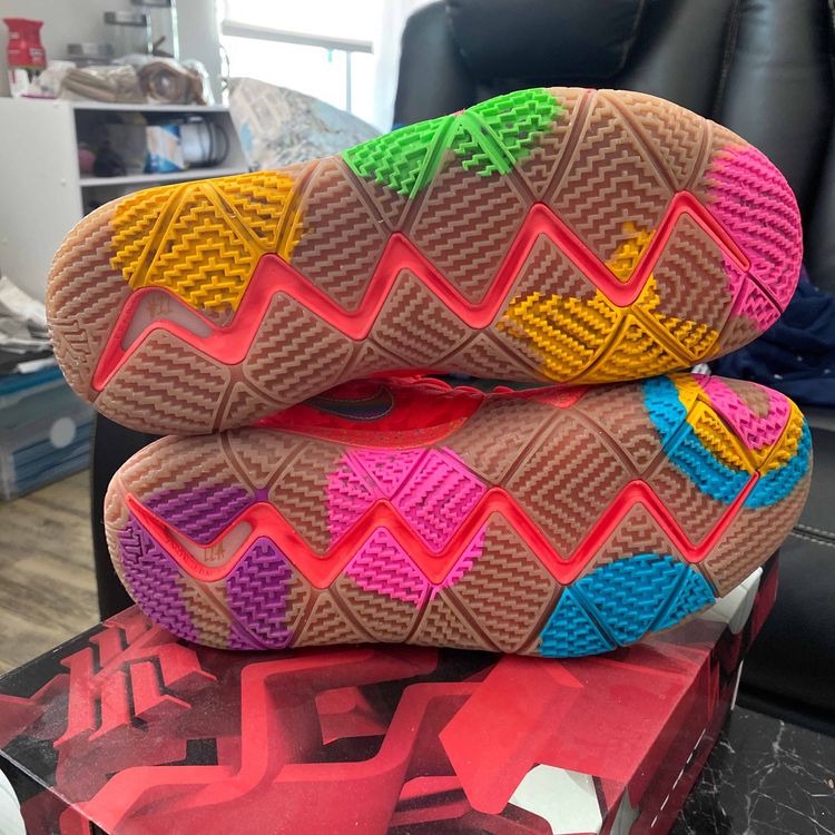 kyrie 4 lucky charms goat