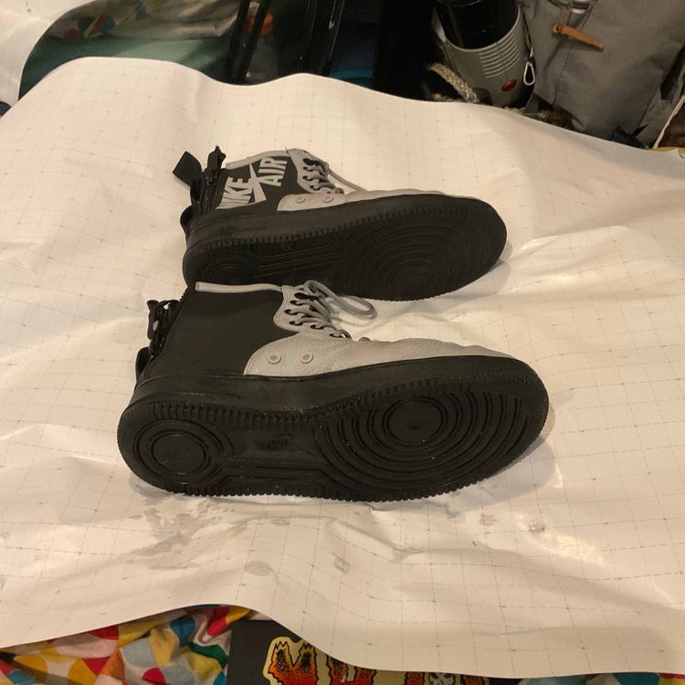 SF Air Force 1 Mid 'Wolf Grey' - Nike - 917753 009 | GOAT