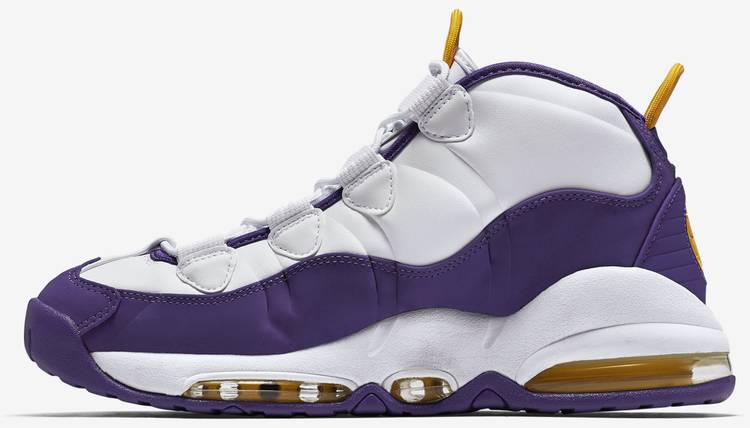 nike air uptempo lakers