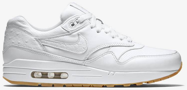 air max 1 leather white