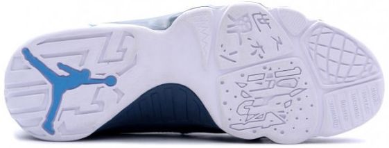 air jordan 9 retro low white blue pearl