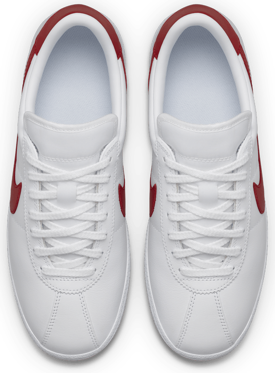 marty mcfly nike shoes white red