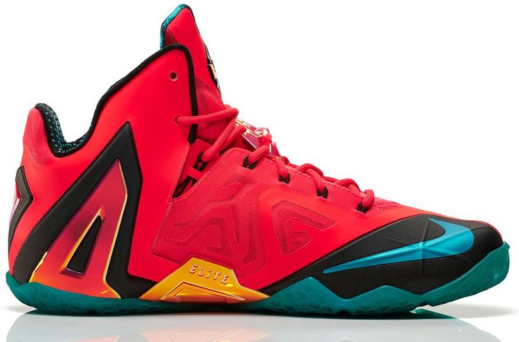 lebron 11s red