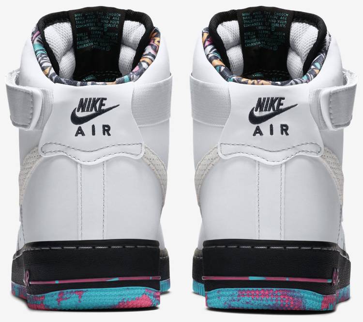 multicolor high top air force ones