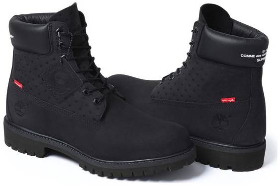 comme des garcons timberland
