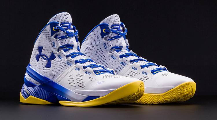 curry 2 blue and white