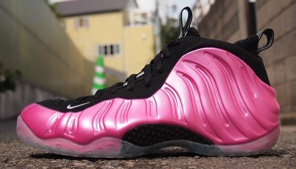 pink and black foamposites
