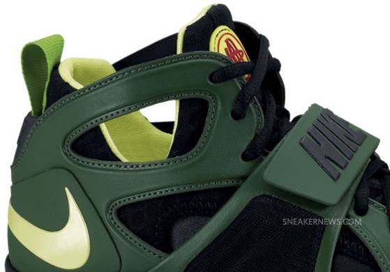 nike huarache green lantern