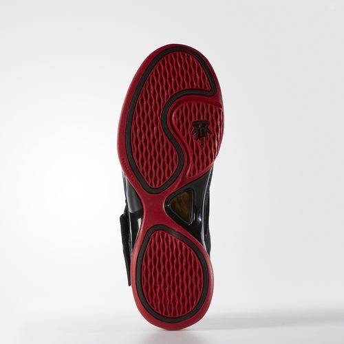 adidas t mac 5 shoes black red