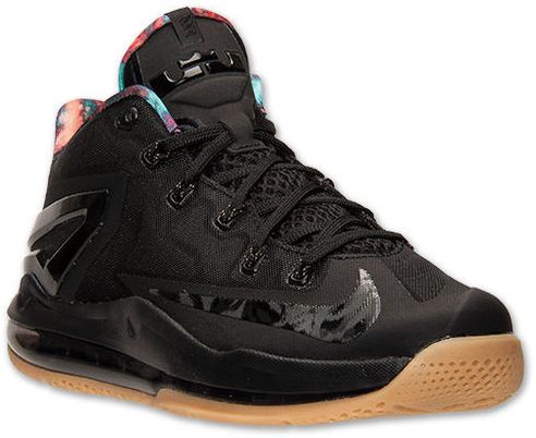 lebron 11 low black gum