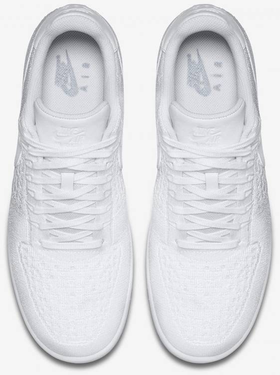 air force 1 flyknit white ice