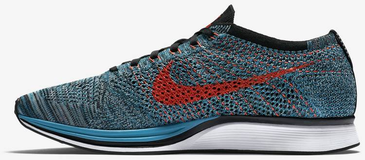 flyknit racer turquoise